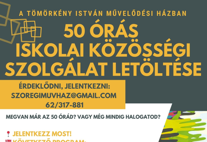 50 órás közösségi szolgálat letöltése