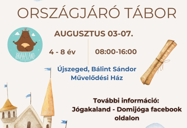 Országjáró tábor 2026