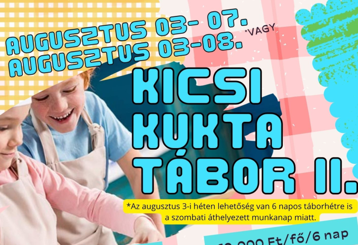 Kicsi kukta tábor II. 2026.