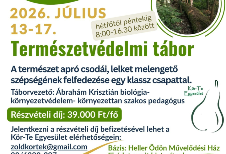 Természetvédelmi tábor