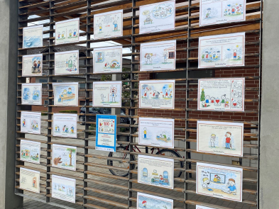 Janikovszky Éva 100 - kerítéskiállítás - 2026.