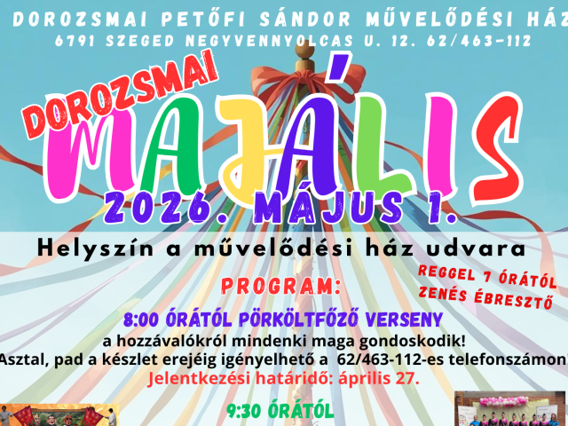 Dorozsmai Majális 2026