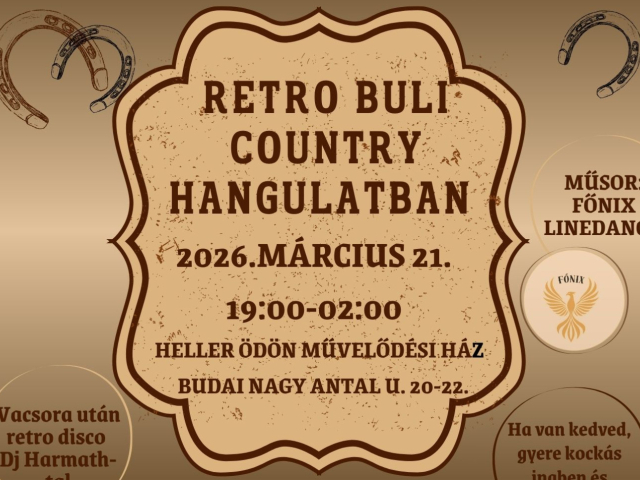 Retro buli Country hangulatban