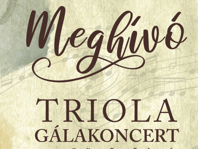 TRIOLA Gálakoncert 2025
