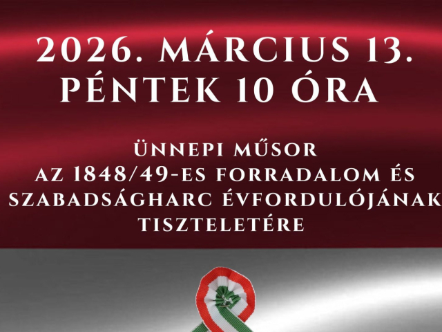 Ünnepi műsor és koszorúzás