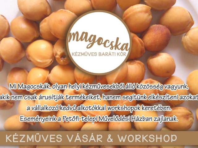Szüreti Magocska - kézműves vásár és workshop