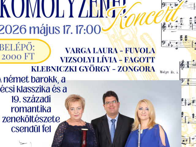 Classic Trio - komolyzenei koncert