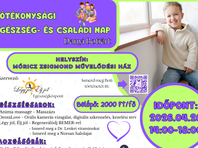 Jótékonysági egészség- és családi nap