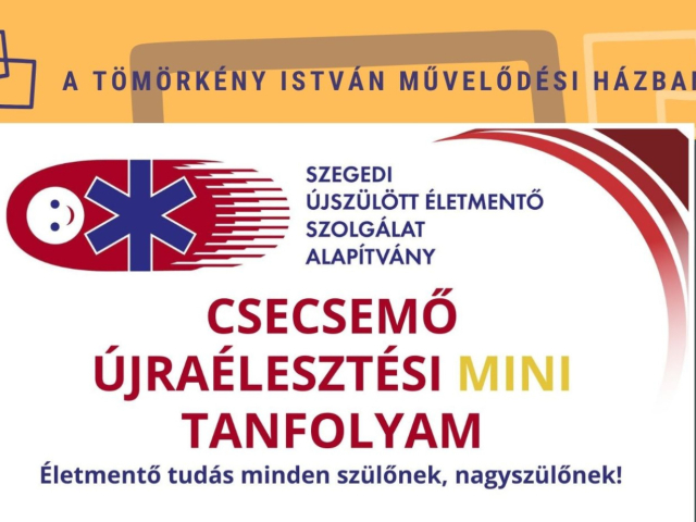Csecsemő újraélesztési mini tanfolyam