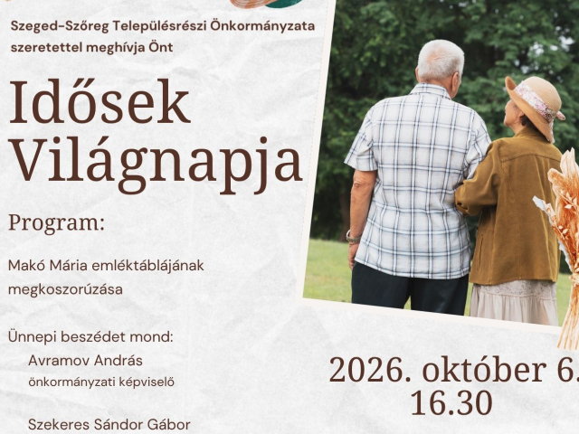 Idősek Világnapja Szőregen - 2026.