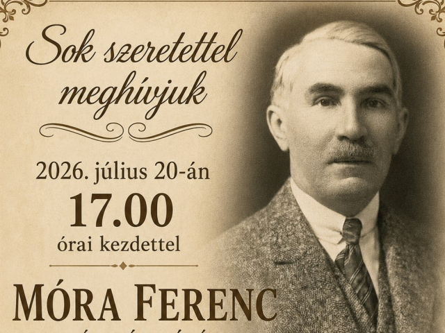 Móra Ferenc emléktáblájának újraavatása