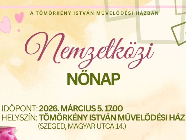 Nemzetközi Nőnap - 2026