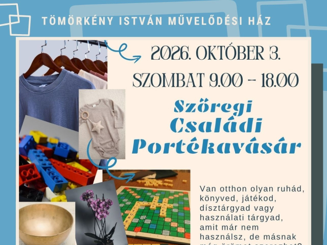 Szőregi Családi Portékavásár