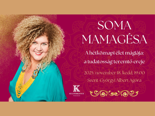 Soma Mamagésa előadása.