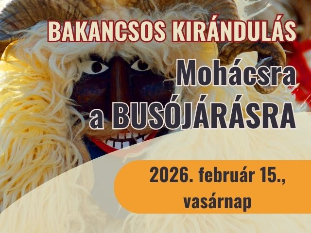 Bakancsos kirándulás Mohácsra 2026.