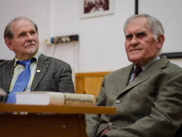 Dr. Kaposi Márton filozófus köszöntése