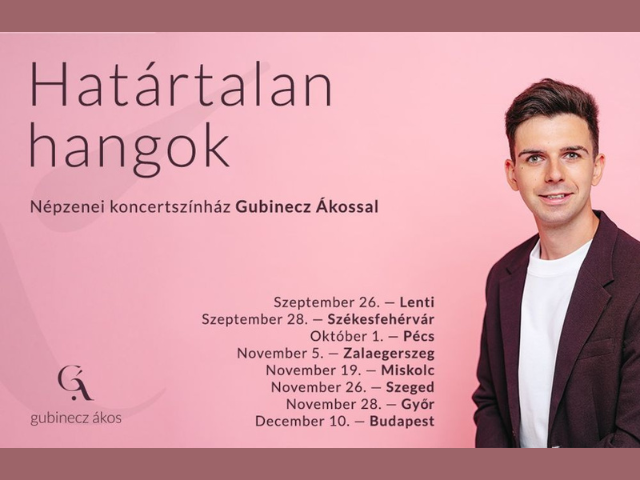 Határtalan hangok - népzenei koncert színház